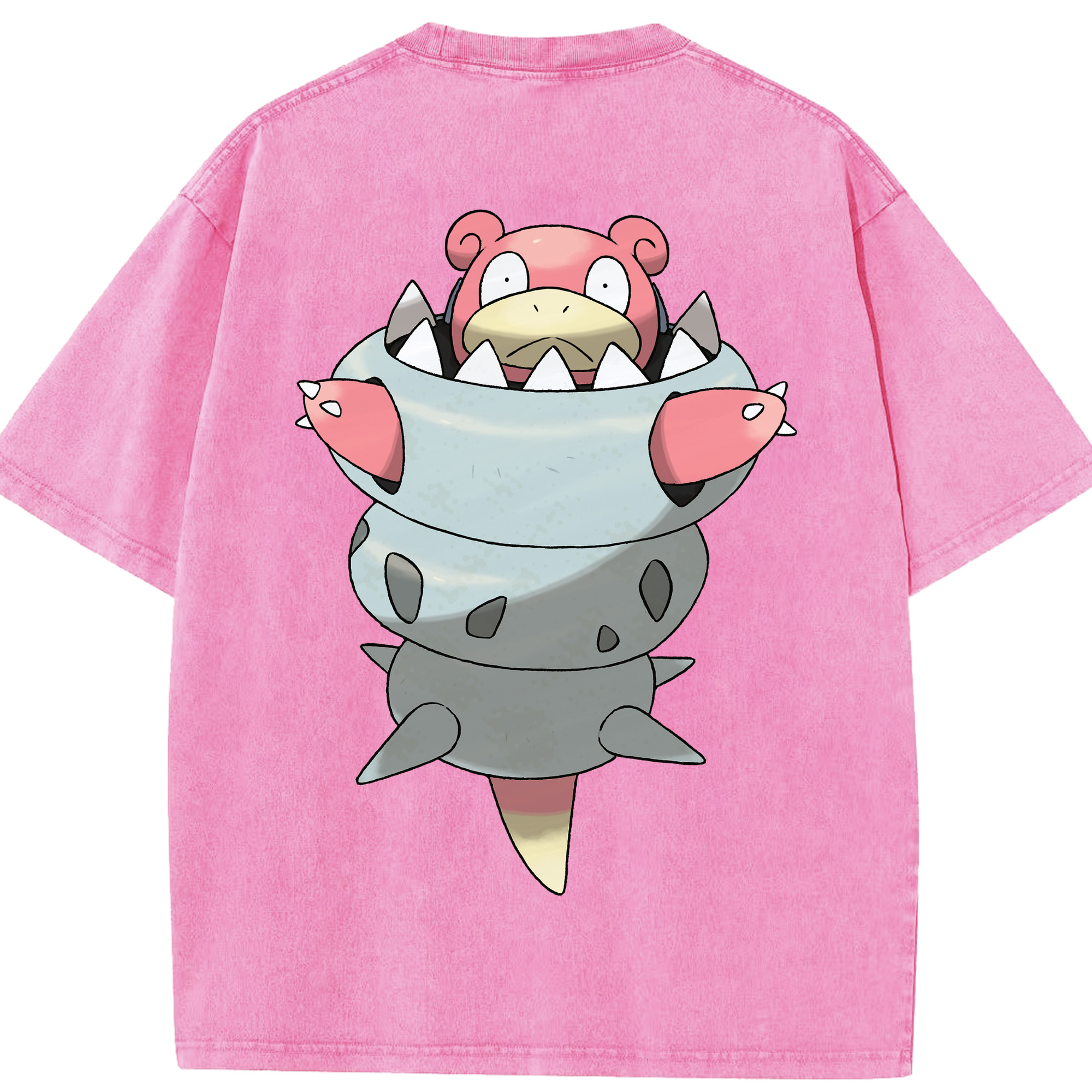 （画像用） ポケットモンスター Pokémon 綿100% ヴィンテージ風 半袖Tシャツ（背面プリント）